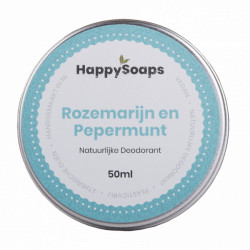 HappySoaps Deodorant - Rozemarijn en Pepermunt