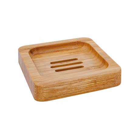 Bamboe zeepbakje - Vierkant